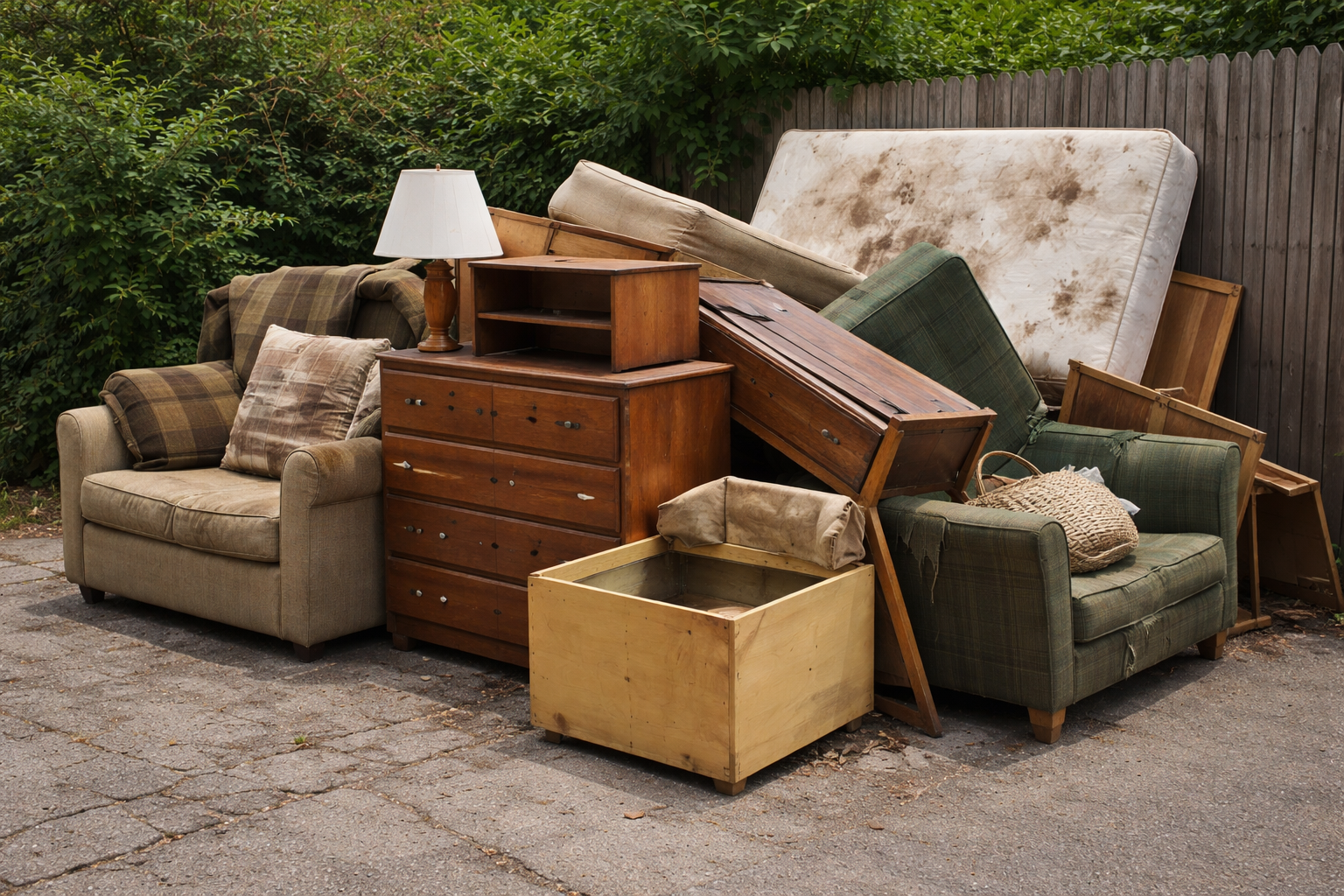 Furniture removal service in Orange County